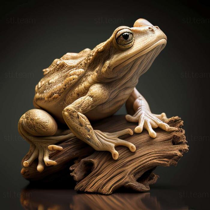 3D model frog (STL)